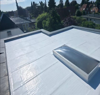 WHITE Roof Membrane Premium 20 kg - Cools the building down